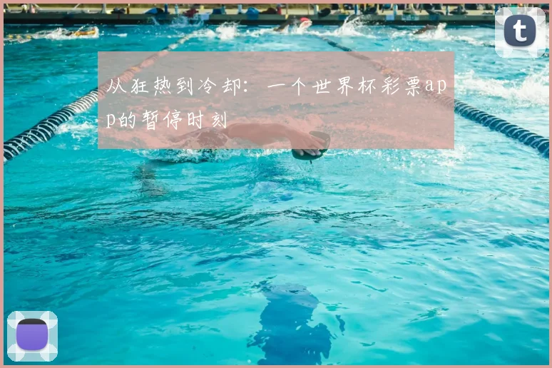 从狂热到冷却：一个世界杯彩票app的暂停时刻