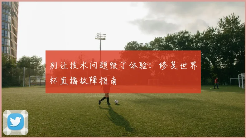 别让技术问题毁了体验：修复世界杯直播故障指南